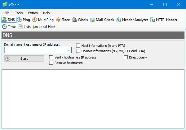 eToolz – All-in-one networking software