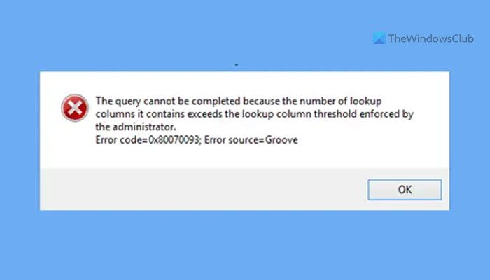 We couldn't sync this library 0x80070093, 0x80004005 - OneDrive error