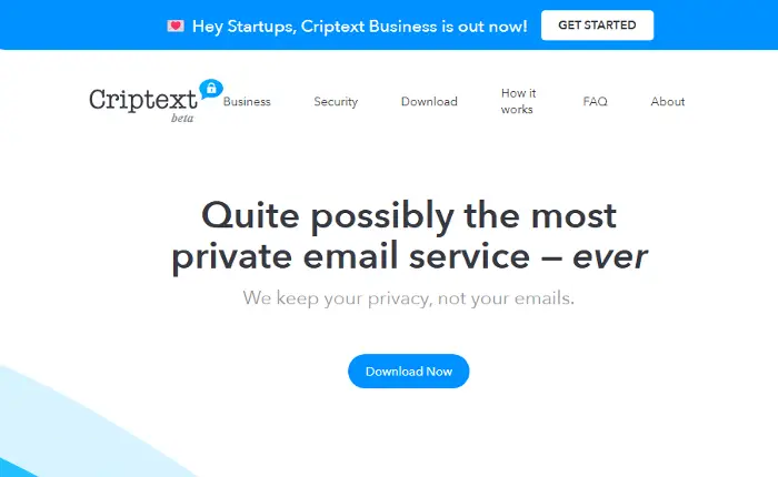 Criptext Encrypted Email Service: Encrypt, track, unsend emails