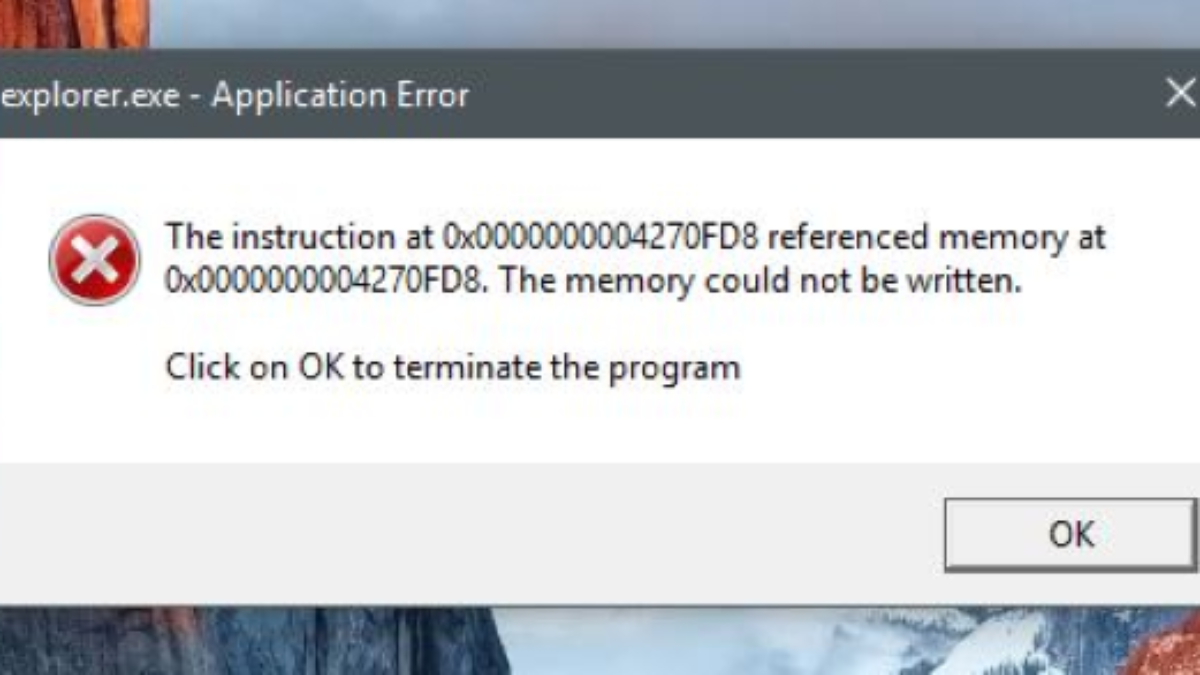 Exe Error Repair Exe Error Repair