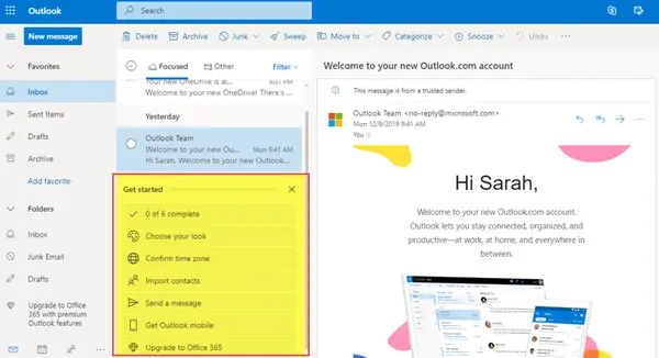 Microsoft Outlook Settings - The Windows Club