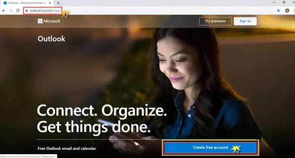 How to Create a New Outlook.com Email Account