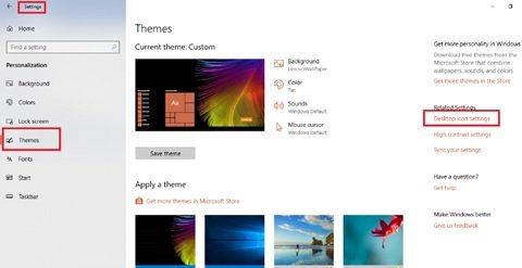 How to change Icons in Windows 10