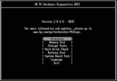 Hp Pc Hardware Diagnostics Uefi On Windows 10