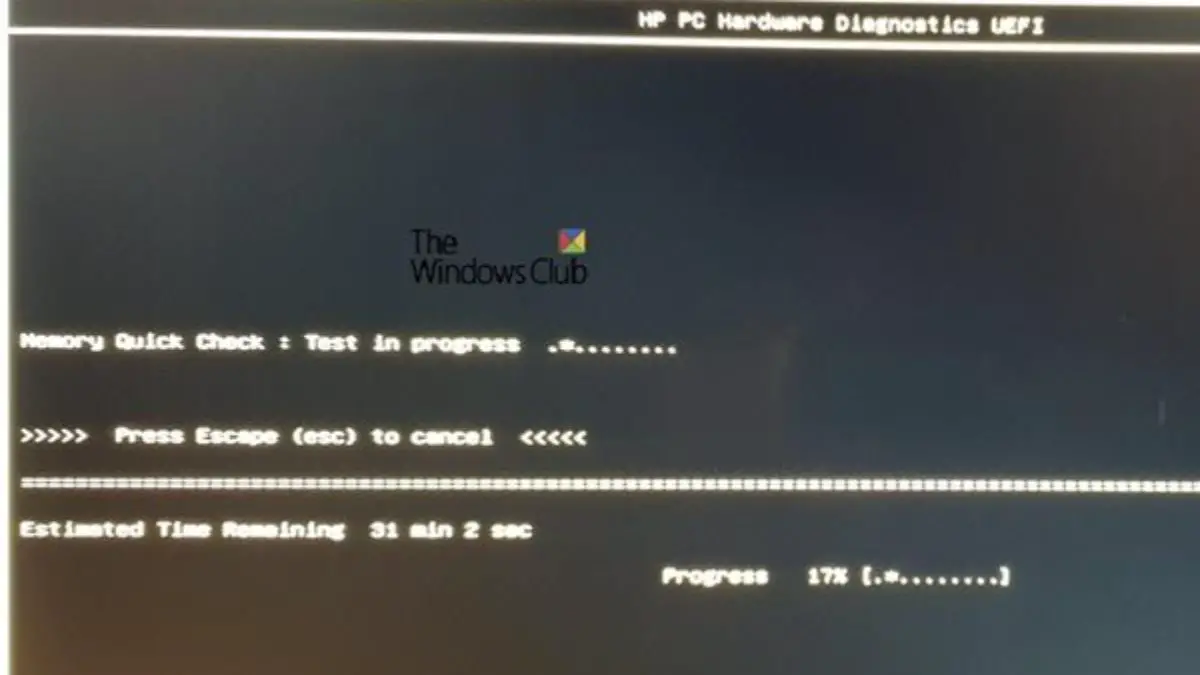 Hp Pc Hardware Diagnostics Uefi On Windows 10