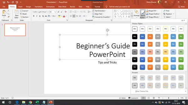 Microsoft PowerPoint Presentation Tutorial