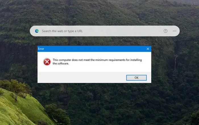 Computer Does not Meet Requirement Windows PC Driver