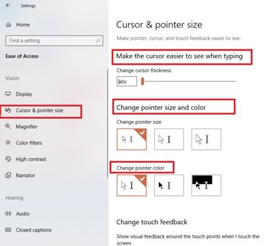 Windows 10 Accessibility Features