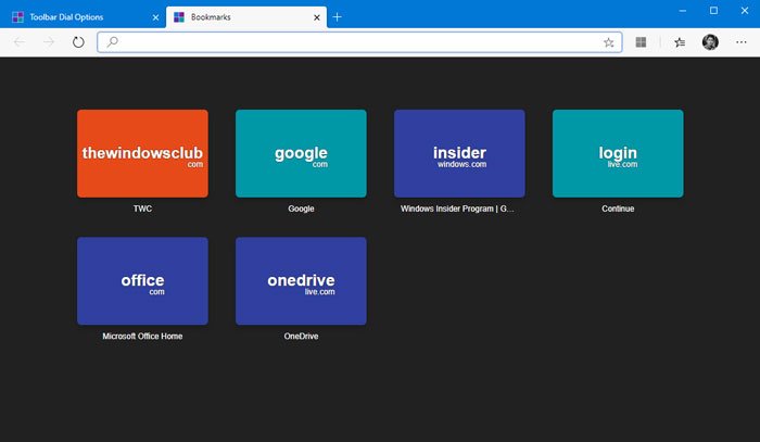 How to add Opera-like Speed Dial to Chrome, Edge or Firefox