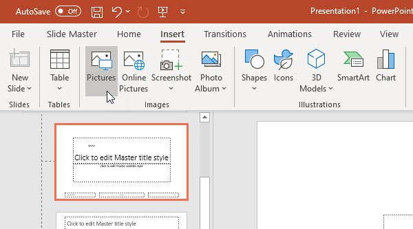 How to add a watermark to PowerPoint slides