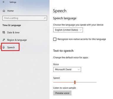 Windows 10 Accessibility Features