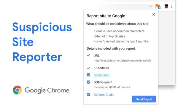 How to report a website to Google