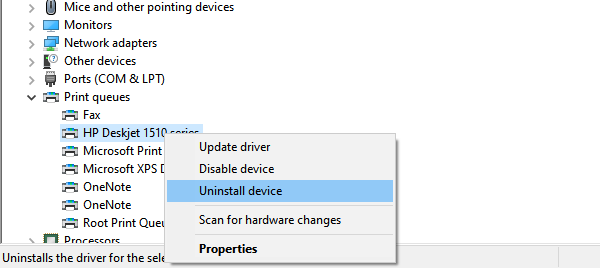Update Printer Driver in Windows 10