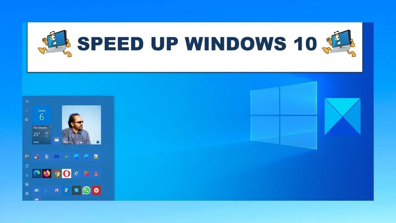 speed up my computer windows 10