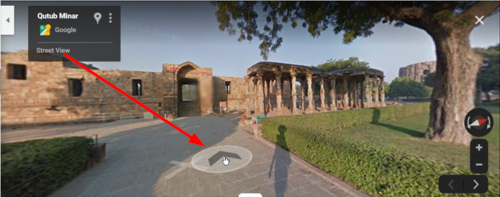 How to use Google Maps Street View feature