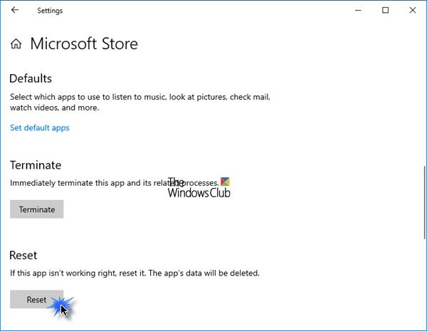 Repair Reset Or Clear Microsoft Store Cache In Windows 11 Repair Reset Or Clear Microsoft Store Cache In Windows 11