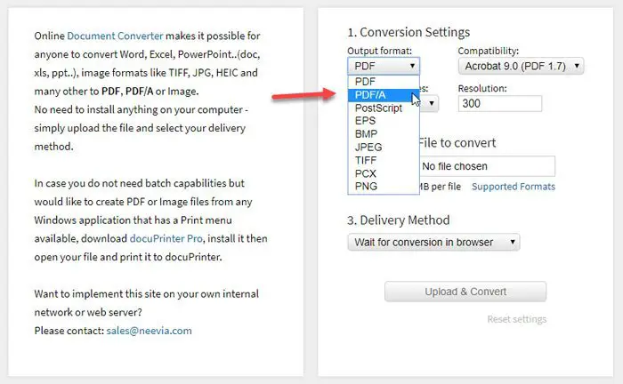 Best online PDF to PDFA converter tools