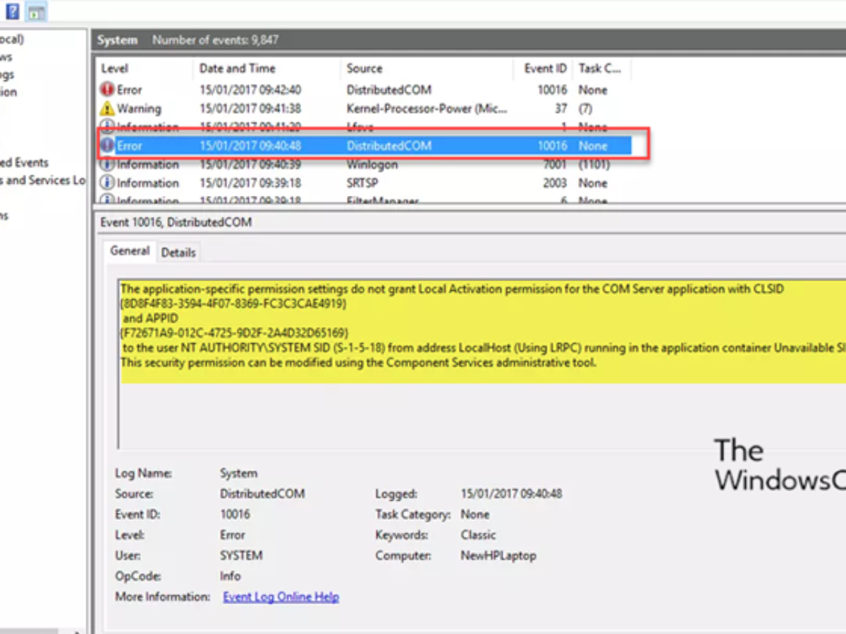 How To Fix Dcom Event Id Error On Windows 10 How To Fix Dcom Event Id Error On Windows 10