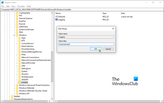 windows 10 software install log