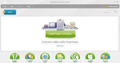 Freemake audio converter
