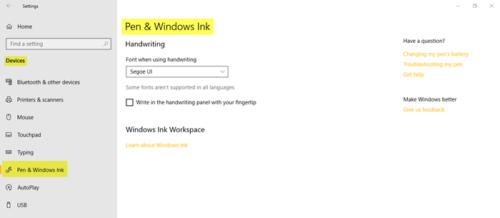 Windows 10 Devices Settings: Change Printers, Bluetooth, etc, settings