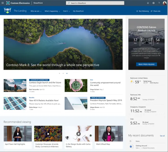 SharePoint Modern Page
