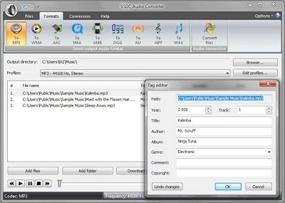 wav bitrate converter freeware