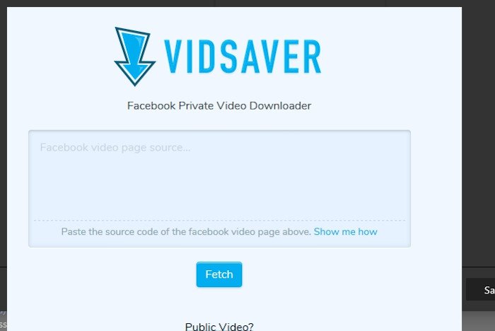 download private video from facebook online