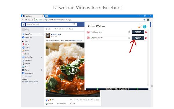 Video private downloader facebook How to