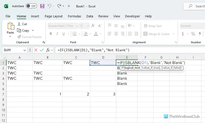 How to count blank or empty cells in Excel and Google Sheets