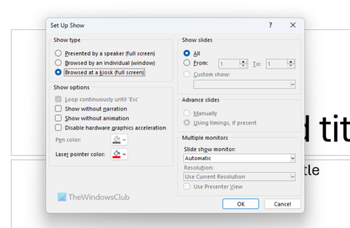 ppt - loops – while, do, for powerpoint... How to loop Slides in a PowerPoint presentation