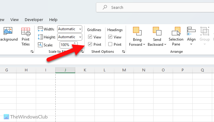 How to print the Background Picture in Excel