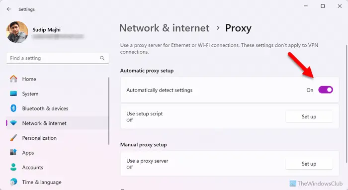 Some Programs or Apps not connecting to internet in Windows 11/10