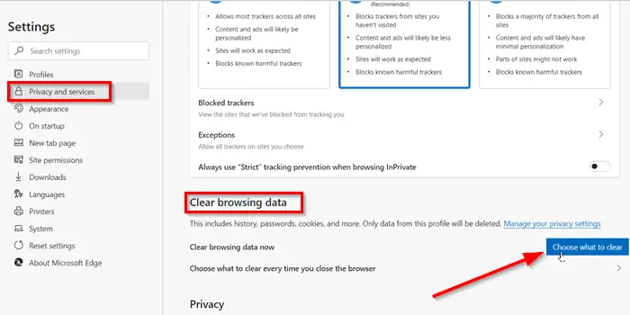 edge not opening edge not opening