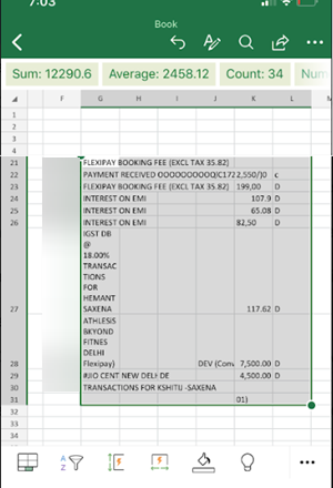 Insert Data from Picture Excel