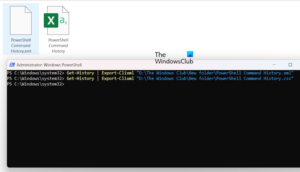 How to see PowerShell command History on Windows 11/10