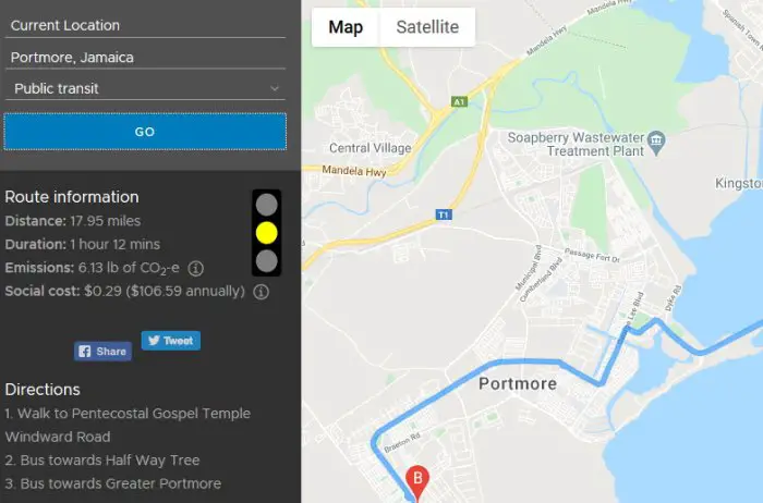 Carbon Footprint Calculator