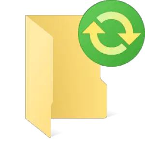 Offline file icons displayed without icon overlay