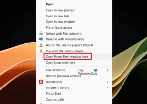 How to expand Context Menu in Windows 11 using Shift key