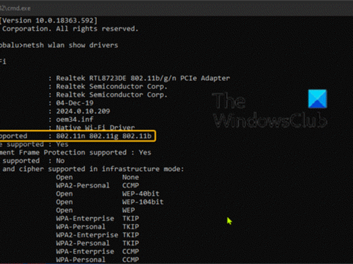 5ghz Wifi Not Showing Up On Windows 10