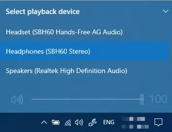 Rename Audio Output devices in Windows 10
