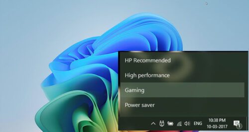 WINDOWS CHANGE POWER PLAN visual data 2