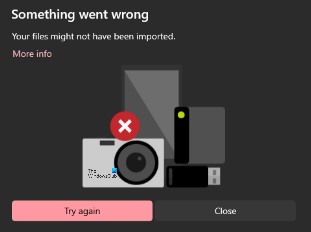 Can't import Photos from iPhone to Windows 11/10 PC