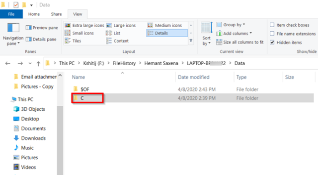 How to delete File History backups manually in Windows 11/10