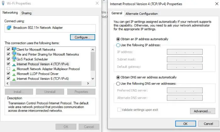 dns probe finished no internet windows 8