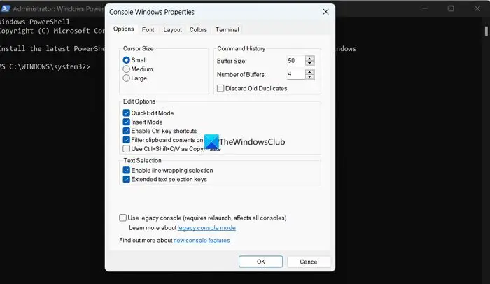 Reset PowerShell to default settings