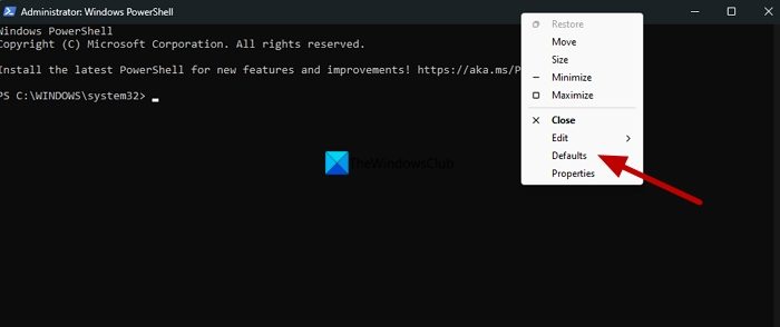 Reset PowerShell