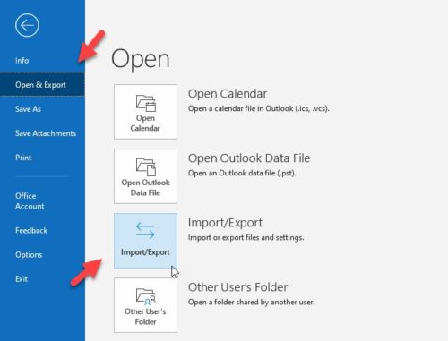 How to export Outlook Calendar in CSV