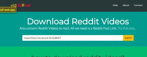 Reddit Video Downloaders