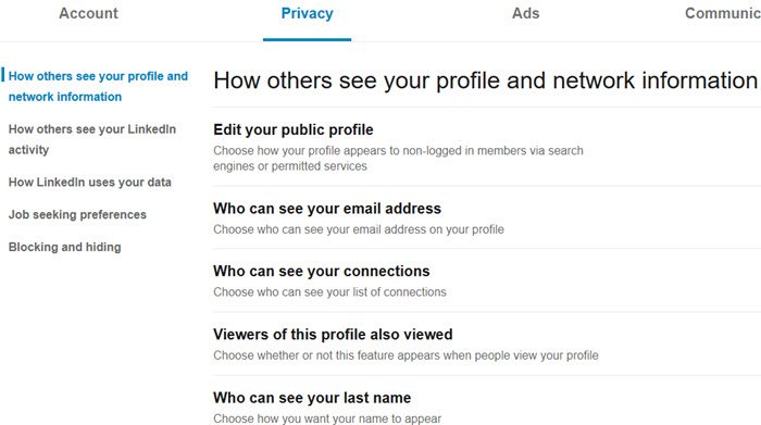 LinkedIn Login Security & Privacy Tips